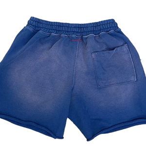 Wholesale Heavyweight Cotton French Terry Sweat Shorts Men Embroidery Acid Washed Screen Print Fitness Jogging Pattern Pockets - Product Image 4