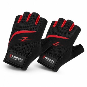 Cycling Exercise Fitness Training Half Finger Breathable Non-Slip <b>Cushion</b> Pads Lightweight Racing Gloves for Gym Weight Lifting - Product Image 2