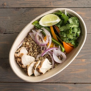 Contenant alimentaire en bagasse 32oz, très demandé, pour le stockage et le transport de repas frais, les déjeuners de bureau et la livraison de repas - Product Image 1