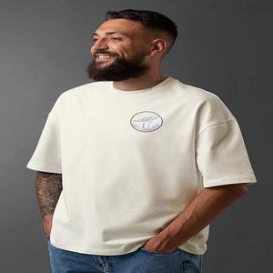 OEM/ODM venta al por mayor personalizado su logotipo de marca 100% algodón camiseta hombres manga corta Casual hombres camisetas para hombres - Product Image 3