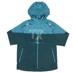 Pakistan Men's <b>Winter</b> Windbreaker <b>Jacket</b> 100% Nylon Canvas Hooded <b>Waterproof</b> Front Logo Customizable - Product Image 2