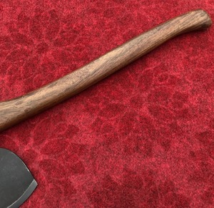 Hacha de tala con hoja de acero forjado, mango de madera, 4 pulgadas de filo de corte, herramienta para talar árboles al aire libre - Product Image 4