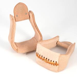 Selle de ranch et de roping robuste à siège profond en cuir avec corne renforcée et arbre en plastique amélioré pour le roping et l'équitation - Product Image 3