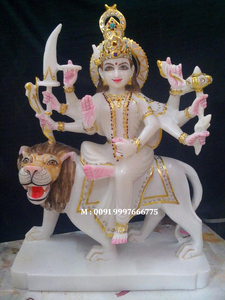 Estatua de mármol Durga Maa - Product Image 4