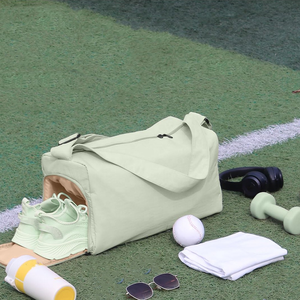 Sac de sport d'extérieur imperméable grande capacité avec compartiment à chaussures, logo personnalisé, bonne qualité, bandoulière réglable - Product Image 3