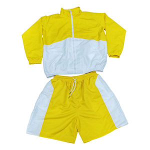 Nylon Winter Eco-Friendly Tracksuit Windbreaker Short Set Hooded Lightweight Regular Fit - Product Image 4