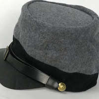Sombreros Kepi alemanes tradicionales estructurados para disfraces históricos, sombreros Kepi alemanes de guerra.