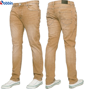 Jean pour homme à taille haute, coupe slim, extensible, motif à carreaux, style empilé, grandes tailles, prix abordable, meilleure vente - Product Image 6
