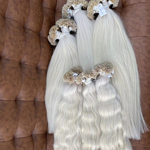 Extensiones de Cabello Humano Vietnamita Remy 100% Virgen de Lujo con Queratina - Product Image 1