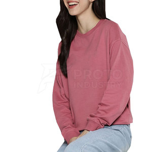 เสื้อสเวตเชิ้ตผู้หญิงแบบสั่งทำพิเศษ สำหรับฤดูใบไม้ร่วงและฤดูหนาว ให้ความอบอุ่นด้านใน แขนยาว เนื้อผ้านุ่ม สวมใส่สบาย ลำลอง มีสไตล์ เหมาะสำหรับใส่ในชีวิตประจำวัน - Product Image 4