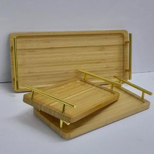 Bandeja de Servir de Madera - Color y Tamaño Personalizables, Diseño Moderno y Elegante para Fiestas en el Jardín, Barbacoas, Picnics y Cenas al Aire Libre - Product Image 1
