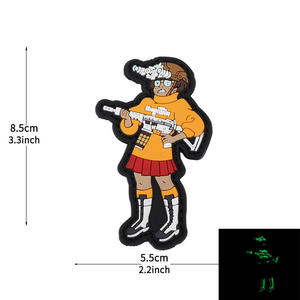 Patch logo en PVC souple en gros, badge en caoutchouc surélevé personnalisé pour vêtements, sacs, casquettes, vestes, équipement tactique – Fabricant d'accessoires - Product Image 6
