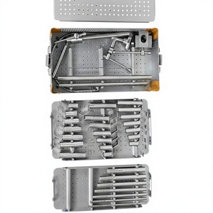 Système d'instruments chirurgicaux médicaux avec rétracteur tubulaire pour la chirurgie spinale minimalement invasive et la décompression lombaire orthopédique - Product Image 3