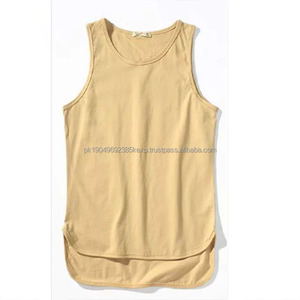 Wholesale Custom Logo Cotton Running Singlet Muscle Athletic Shirts Sleeveless Fitness Wear Workout <b>Men</b> Gym Tank <b>Top</b> for <b>Men</b> - Product Image 4