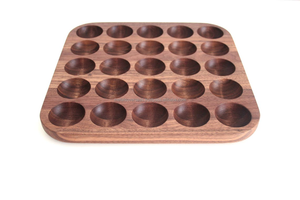 Porta Huevos y Organizador de Cocina de Madera Natural Estilo Rústico, Ecológico, Apto para Lavavajillas, para Encimera de Cocina - Product Image 6