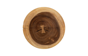 Luxury Finish Solid Wood <b>Stool</b> Handmade Natural Wooden Side Table Rustic Home Furniture Wholesale Factory Direct OEM - Product Image 4
