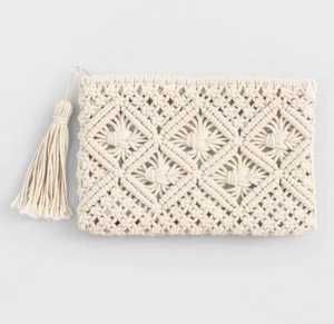 Bolso Tote de Mujer de Algodón con Macramé y Crochet, Diseño Exclusivo, Hecho a Mano, para el Hombro, Ideal para la Moda de Verano y Vacaciones, en Oferta - Product Image 3
