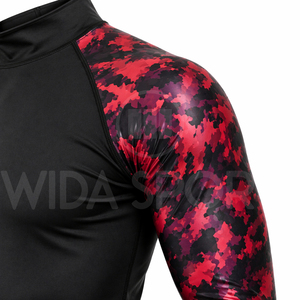 Long Sleeve Rash Guard Men's UV Protection Swim Shirt Quick Dry Compression <b>Surf</b> Beach Fishing Athletic Gym Wear Top Seller - Product Image 4