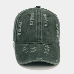 Casquette de baseball unie en tissu Dobby 100% polyester, vente en gros, personnalisable - Product Image 2