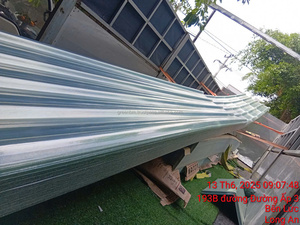 แผ่นคลื่นโพลีคาร์บอเนตโปร่งใสป้องกันรังสียูวีสำหรับหลังคาจากโรงงานในเวียดนาม - Product Image 6