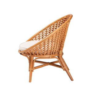 Fauteuils d'appoint en rotin naturel Handwicker, style mid-century, pour salon, salle à manger, jardin, en provenance du Vietnam - Product Image 2