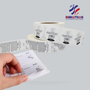 Étiquettes multicouches adhésives, imperméables et résistantes à la chaleur pour café, boissons énergisantes, vin et autres boissons. Échantillons gratuits. Logo personnalisé. - Product Image 3