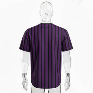 Maillot de baseball promotionnel personnalisé en polyester 100% brodé, fabriqué au Pakistan - Product Image 3