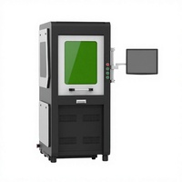 Grande machine de gravure laser UV 5W de type fermé, série LCU, 355nm, pour marquage de précision sur plastique, verre, céramique et composants électroniques