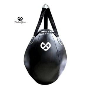 Wrecking Ball Leather Muay Thai Sphere Bag OEM Wholesale Angle Punch Trainer Boxing Training Ball Bag - Product Image 4