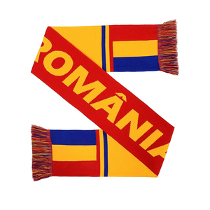 ผ้าพันคอไหมพรมแบบยูนิเซ็กซ์สั่งทำได้ พลิกกลับด้านได้ กันลม สำหรับแฟนฟุตบอล ผ้าพันคอไหมพรมยาวสำหรับฤดูหนาว เหมาะสำหรับทีมมหาวิทยาลัย - Product Image 5