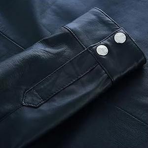 เสื้อเชิ้ตแขนยาวลำลองสำหรับผู้ชาย เสื้อเชิ้ตแขนยาวสีขาวคลาสสิกสำหรับผู้ชาย เสื้อเชิ้ตแขนยาวสีดำหรูหราสำหรับผู้ชาย - Product Image 4