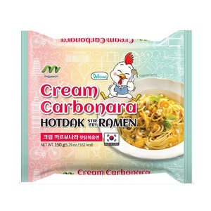 [YNK INTERNATIONAL KOREA] Hotdak Carbo Stir Fried Instant Ramen Creamy Spicy Korean Packaged Noodle Wholesale - Product Image 3