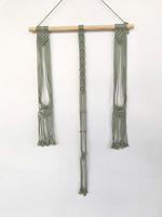 Support de chapeau en macramé avec logo personnalisé, porte-manteau pliable pour la maison, le garage, le bureau, décoration murale simple ou double, multifonctionnel