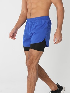 Custom Men's Athletic Cargo Casual <b>Mid</b>-Rise Running Gym Workout Shorts Breathable Lightweight Quick Dry Spandex/Polyester Shorts - Product Image 2