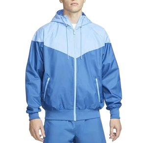 Wholesale <b>Mens</b> Two Tone Hooded Windbreaker <b>Jacket</b> Lightweight Zip Up Athletic <b>Running</b> Sports Coat Stylish Waterproof Outdoor - Product Image 5