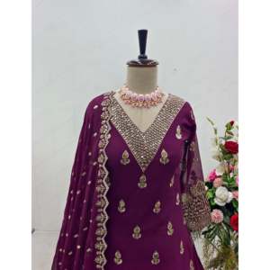 Top de soirée de marque taille XL-Lehenga avec ensemble Dupatta - Product Image 4