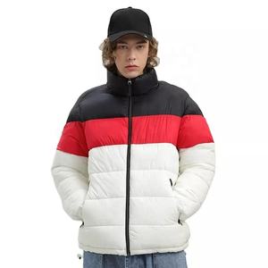 OEM Custom <b>Men's</b> Winter Warm down Jackets Luxury Sport Bubble <b>Coat</b> with Stand Collar for Outdoor Sports - Product Image 1