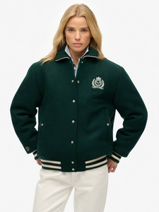 Chaqueta Varsity Personalizada al por Mayor para Mujer, Chaqueta Bomber de Béisbol Universitaria de Primera Calidad, Ropa Casual Urbana OEM - Product Image 1