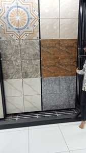 High Quality Glossy Finish <b>Ceramic</b> Floor Tiles Modern Design Solid Texture Anti-Slip for Interior Use Manufactured in India - Product Image 4