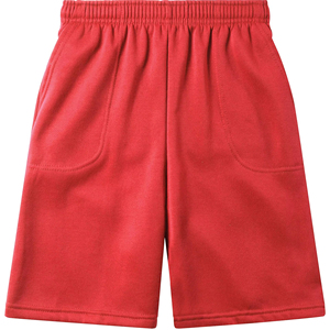 Shorts de sport décontractés pour hommes en coton 100% à séchage rapide, élastiques, unis, mi-longs, pour la course en extérieur - Product Image 1