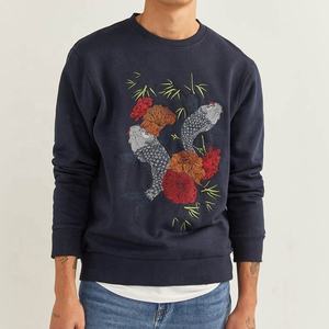 เสื้อสเวตเตอร์แฟชั่นสำหรับผู้ชาย,เสื้อกันหนาวแฟชั่นพร้อมคอกลมแขนยาว - Product Image 2