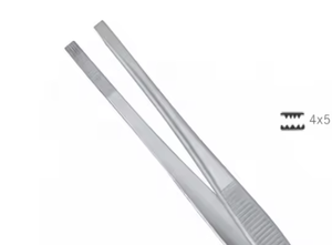 Pinzas para tejidos con dientes antideslizantes de acero inoxidable, puntas de precisión personalizadas, instrumentos quirúrgicos Excel a bajo precio - Product Image 6