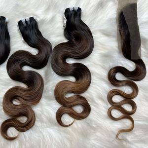 Prix de gros très bon marché Extensions de cheveux body wave non chimiques sans enchevêtrement - Product Image 1