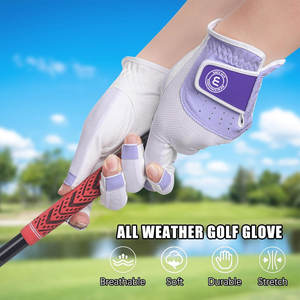 ถุงมือกอล์ฟแบบไร้นิ้วสำหรับผู้หญิง ดีไซน์ทนทานและนุ่มสบาย เหมาะสำหรับการฝึกซ้อมและการแข่งขัน - Product Image 4