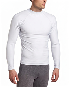 เสื้อรัดกล้ามเนื้อ BJJ MMA แขนยาว ยูนิเซ็กซ์ ป้องกันรังสียูวี 50+ กันน้ำ ผ้าสแปนเด็กซ์ ทนทานต่อการฉีกขาด น้ำหนัก 230 กรัม พิมพ์ลายแบบ Heat-Transfer สำหรับ No-Gi - Product Image 5