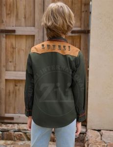 เสื้อเชิ้ตแขนยาวแบบเชื่อมต่อ ระบายอากาศได้ดี สะท้อนแสง สำหรับงานคลังสินค้า ป้องกันอัคคีภัย สีทูโทน - Product Image 6