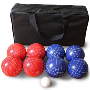 Juego de bolas de bochas rojas y azules - Product Image 5