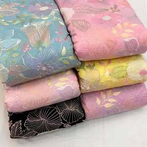 Malty embroidery fabric custom fancy textile fabric net fabric organza fabric for fashion garment wholesale export global supply - Product Image 6