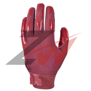 Guantes de Receptor Juveniles con Palma Superadherente para Fútbol Americano, Logotipo Personalizado, Diseño Personalizado y Talla Personalizada para Equipos Escolares - Product Image 4