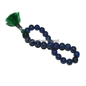 Pulsera de Cuentas de Lapislázuli al por Mayor - Accesorio de Moda de Cristal - Product Image 1